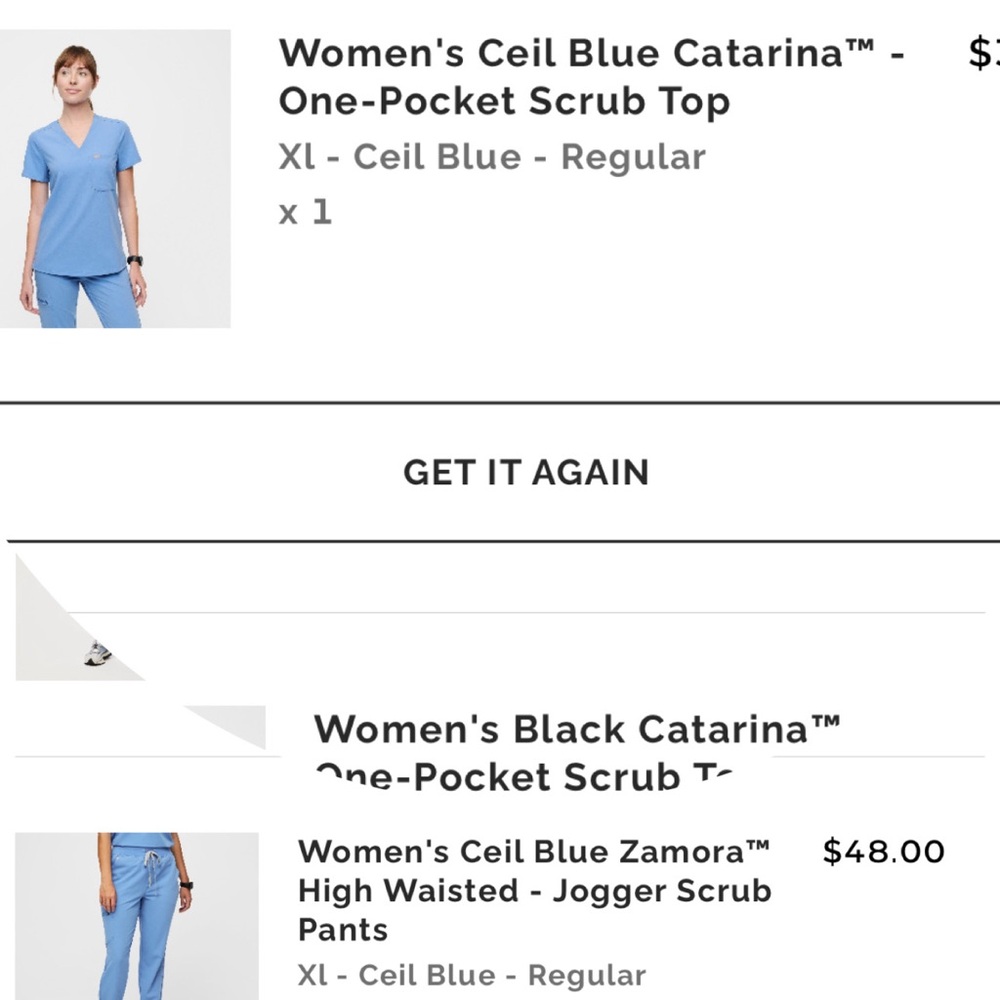 Ceil fig scrubs $50 set or discount with bundle